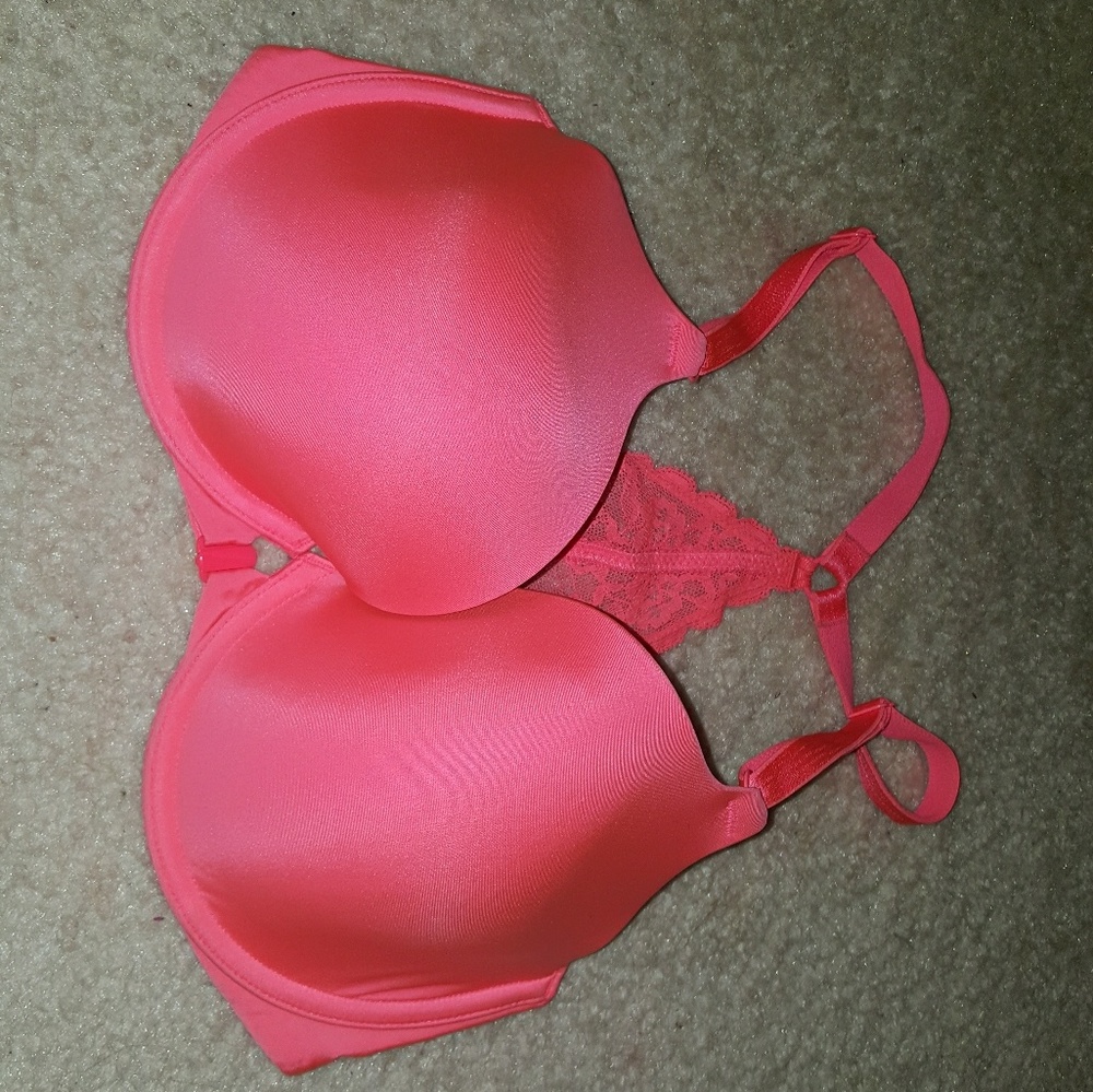 Body by Victoria coral demi front close bra